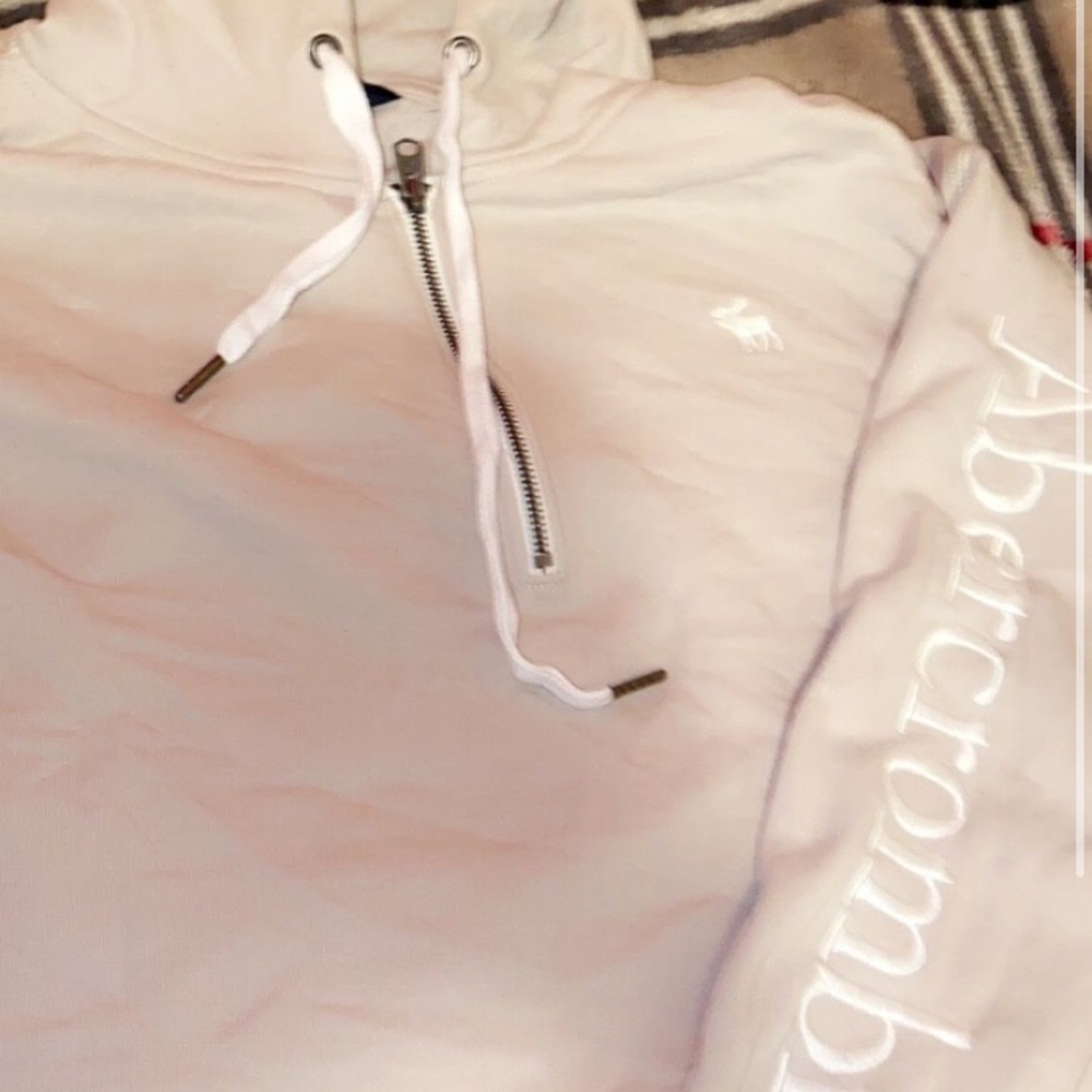 abercrombie&fitch crop hoodie